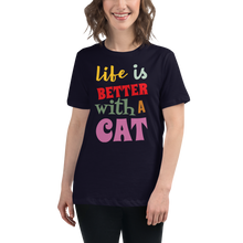 Load image into Gallery viewer, Cat Relaxed T-Shirt