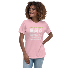 Load image into Gallery viewer, zero's and one's Women's Relaxed T-Shirt