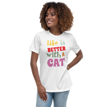 Load image into Gallery viewer, Cat Relaxed T-Shirt