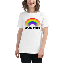 Load image into Gallery viewer, Good Vibes Women's Relaxed T-Shirt
