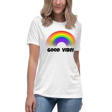 Load image into Gallery viewer, Good Vibes Women's Relaxed T-Shirt