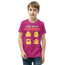 Load image into Gallery viewer, Too much Action Short Sleeve T-Shirt
