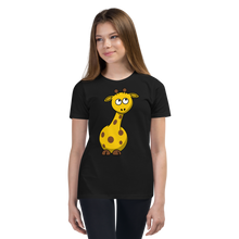 Load image into Gallery viewer, Baby giraffe Youth Short Sleeve T-Shirt