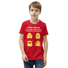 Load image into Gallery viewer, Too much Action Short Sleeve T-Shirt