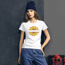 Load image into Gallery viewer, Sunflower Women&#39;s short sleeve t-shirt