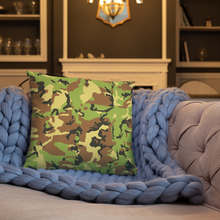 Load image into Gallery viewer, Camo Green Pillow