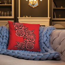Load image into Gallery viewer, Bunch of flowers Basic Pillow