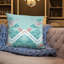 Load image into Gallery viewer, Swans Throw Pillow