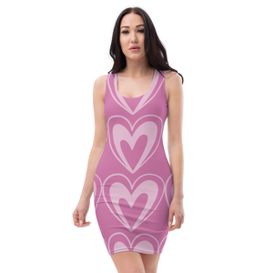 Pink  Heart Dress