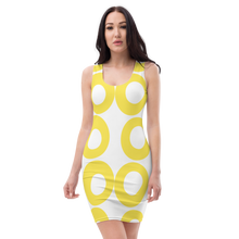 Load image into Gallery viewer, Yellow Hoops Dress
