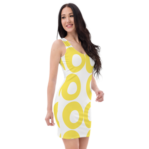 Yellow Hoops Dress