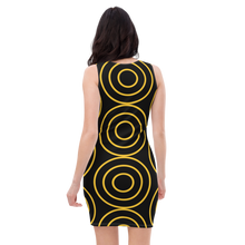 Load image into Gallery viewer, Circles Black Dress