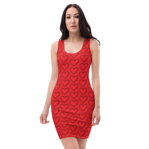 Red Heart Dress