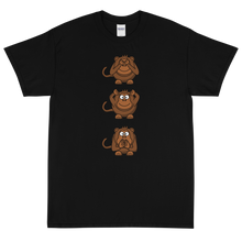 Load image into Gallery viewer, 3 monkeys Short Sleeve T-Shirt