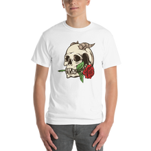Load image into Gallery viewer, Flower Skull Short Sleeve T-Shirt