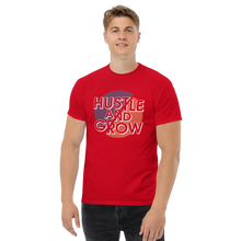 Load image into Gallery viewer, Hustle and Grow Men&#39;s classic tee