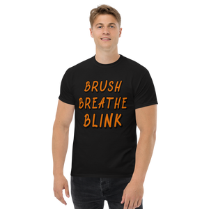 Brush Breathe Blink heavyweight tee