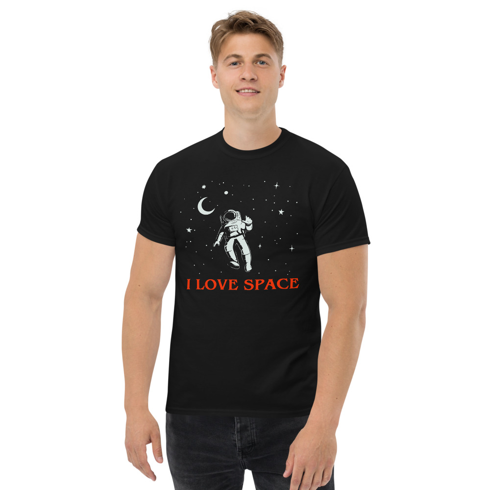 I love Space heavyweight tee