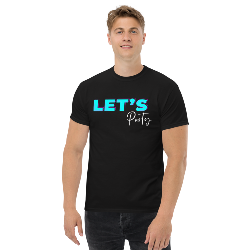 Lets Party heavyweight tee