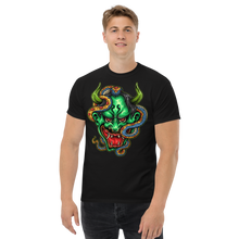 Load image into Gallery viewer, Green Snake Men&#39;s heavyweight tee
