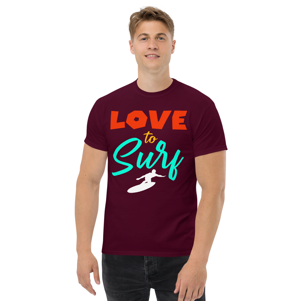 Love to Surf heavyweight tee