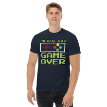 Load image into Gallery viewer, Never Say Men&#39;s heavyweight tee