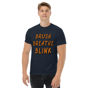 Brush Breathe Blink heavyweight tee