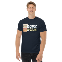 Load image into Gallery viewer, Book worm heavyweight tee