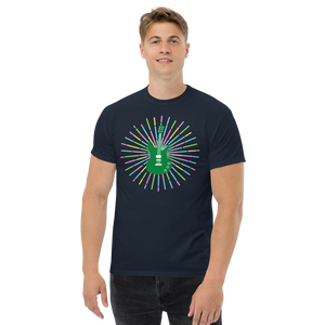 Green Guitar heavyweight tee