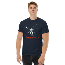 Load image into Gallery viewer, I love Space heavyweight tee