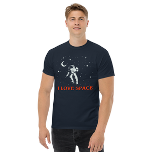 I love Space heavyweight tee