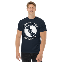 Load image into Gallery viewer, Don&#39;t stop the music heavyweight tee