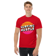 Load image into Gallery viewer, Surfing hustle heavyweight tee