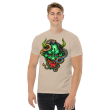 Load image into Gallery viewer, Green Snake Men&#39;s heavyweight tee
