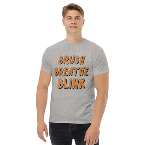 Brush Breathe Blink heavyweight tee