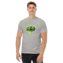 Load image into Gallery viewer, Go Green heavyweight tee