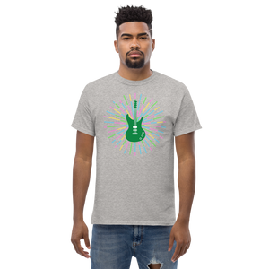 Green Guitar heavyweight tee