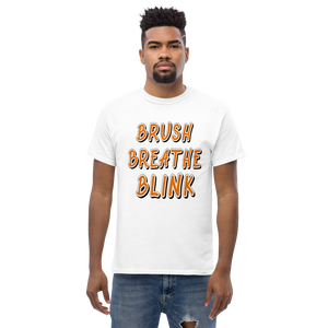 Brush Breathe Blink heavyweight tee