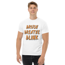 Load image into Gallery viewer, Brush Breathe Blink heavyweight tee