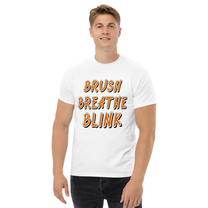 Brush Breathe Blink heavyweight tee