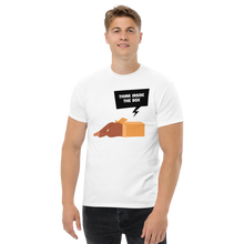 Load image into Gallery viewer, Think inside the box heavyweight tee