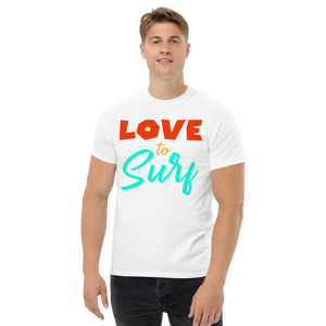 Love to Surf heavyweight tee