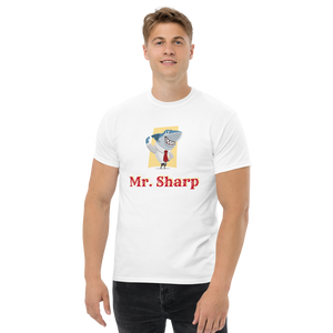 Mr. Sharp heavyweight tee