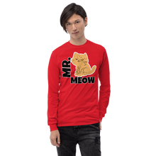 Load image into Gallery viewer, Mr. Meow Long Sleeve Shirt