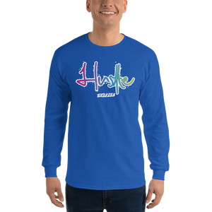 Hustle harder Men’s Long Sleeve Shirt