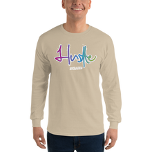Load image into Gallery viewer, Hustle harder Men’s Long Sleeve Shirt