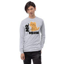 Load image into Gallery viewer, Mr. Meow Long Sleeve Shirt
