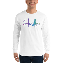 Load image into Gallery viewer, Hustle harder Men’s Long Sleeve Shirt