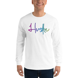 Hustle harder Men’s Long Sleeve Shirt