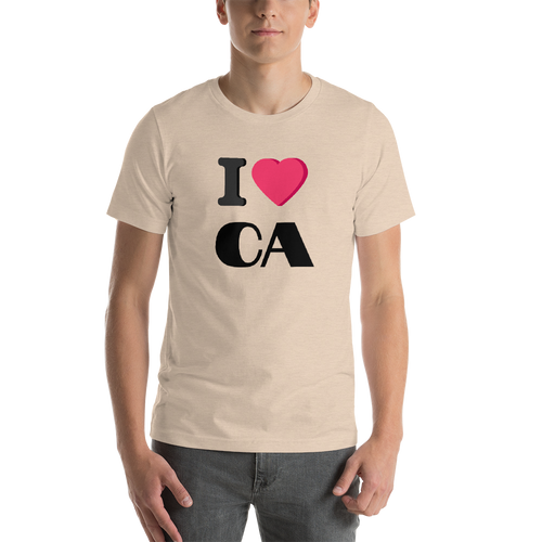 I Love CA T-Shirt